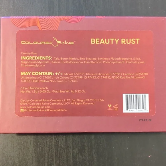 Coloured Raine mini palette - Picture 3 of 3